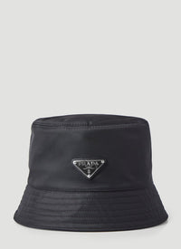 Prada Women Logo Bucket Hat