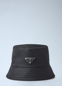 Prada Women Logo Bucket Hat