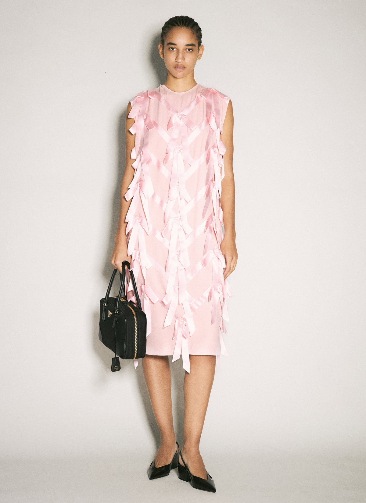 Prada Women Sablé Midi Dress