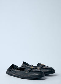 Prada Women Logo Plaque Loafters