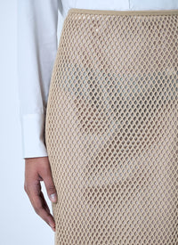 Prada Prada Women Crochet Midi Skirt
