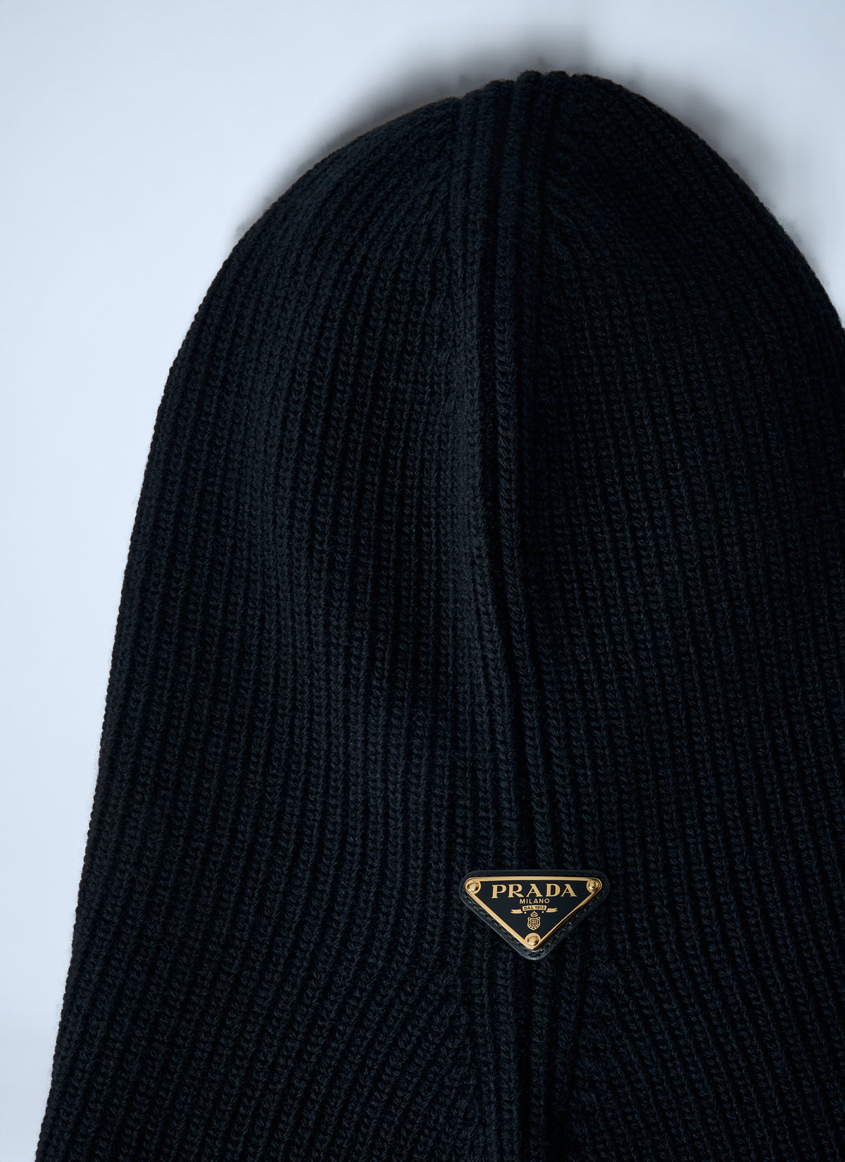 Prada Women Logo Plaque Balaclava