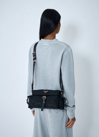Prada Women Medium Re-Nylon Explore Shoulder Bag
