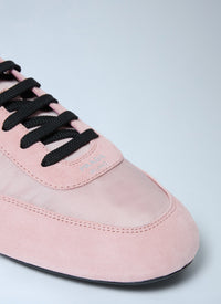 Prada Women Collapse Re-Nylon And Suede Sneakers