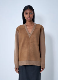 Prada Women Wool-And-Cashmere-Blend Sweater