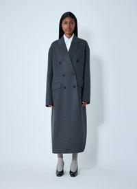 Prada Women Long Wool-Blend Coat