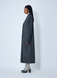 Prada Women Long Wool-Blend Coat