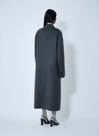 Prada Women Long Wool-Blend Coat
