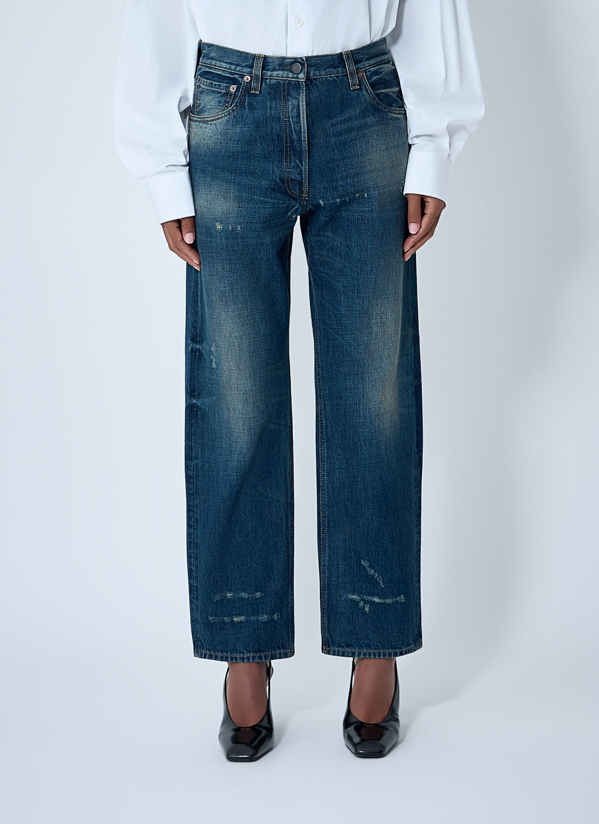 Prada Women Five-Pocket Jeans