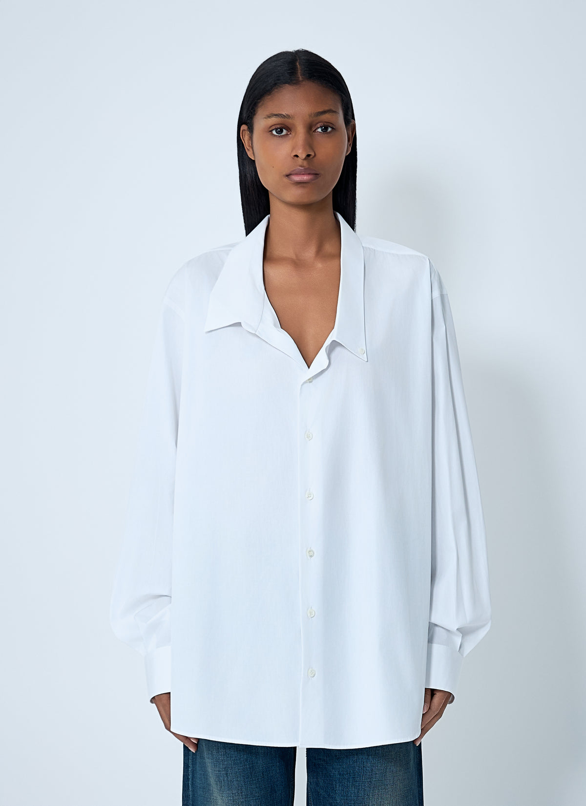 Prada Women Poplin Shirt