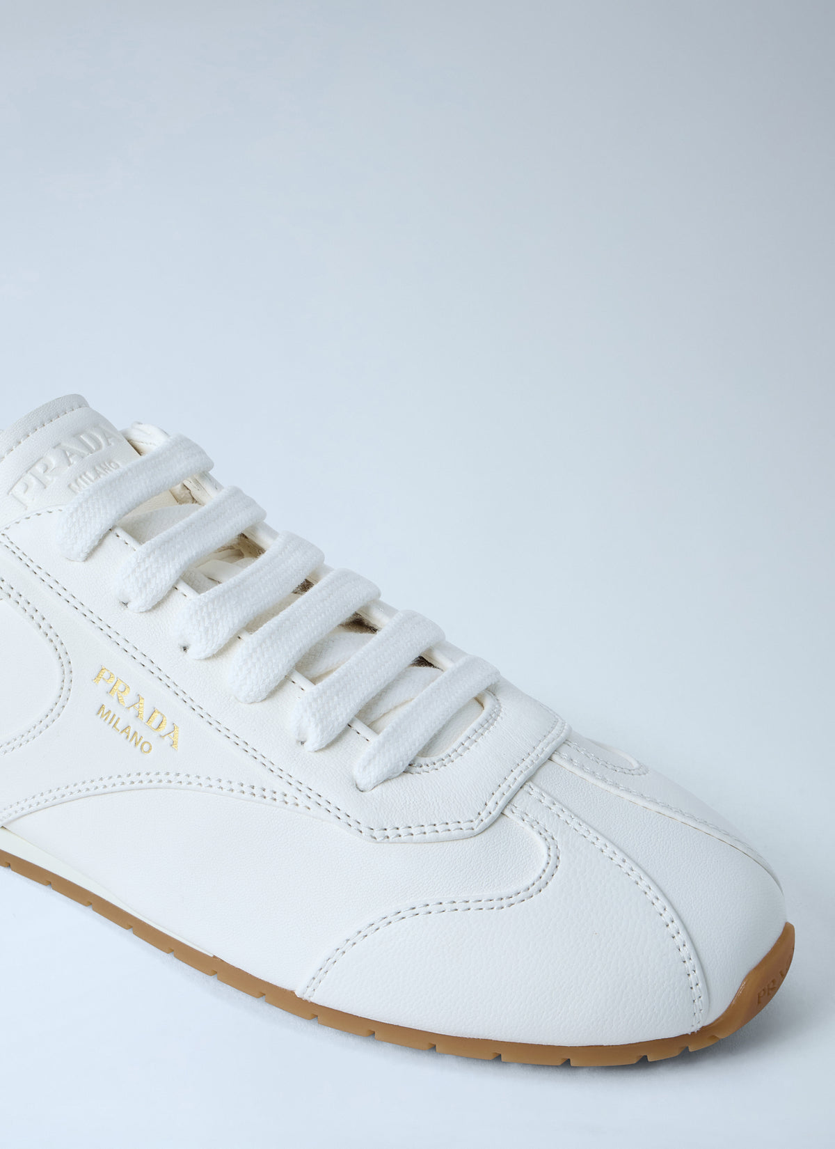 Prada Women Nappa Leather Sneakers