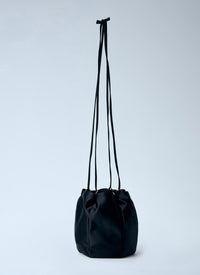 Prada Women Satin Mini Bucket Bag