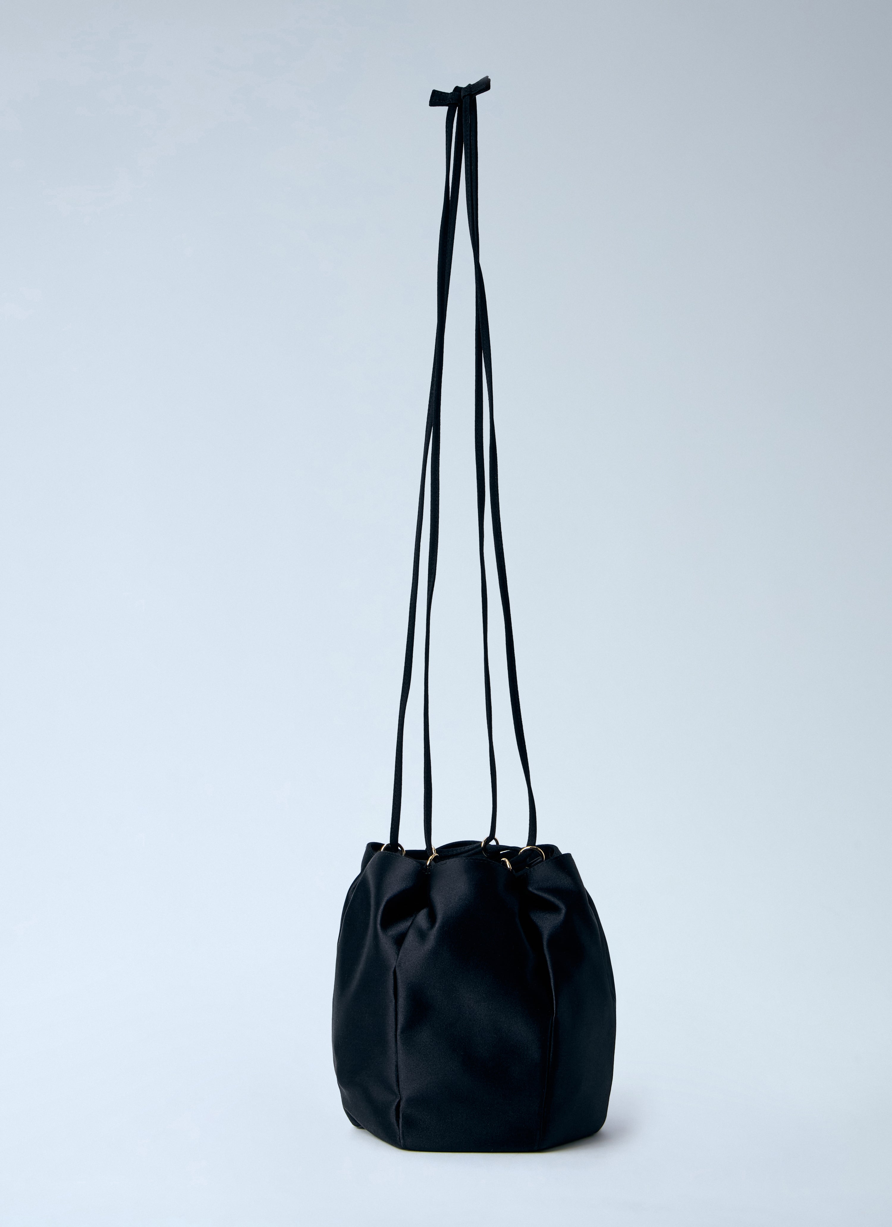 Prada Women Satin Mini Bucket Bag