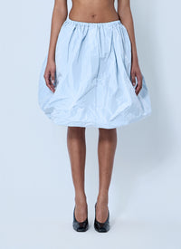 Prada Women Balloon Skirt In Structured Fabric