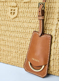 Prada Women Crochet Large Handbag