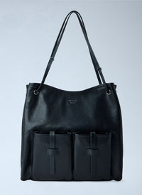 Prada Women Leather Large Route Tote Bag