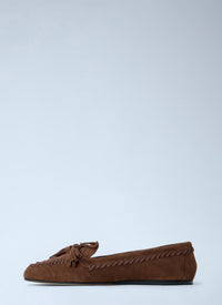 Prada Women Suede Loafers