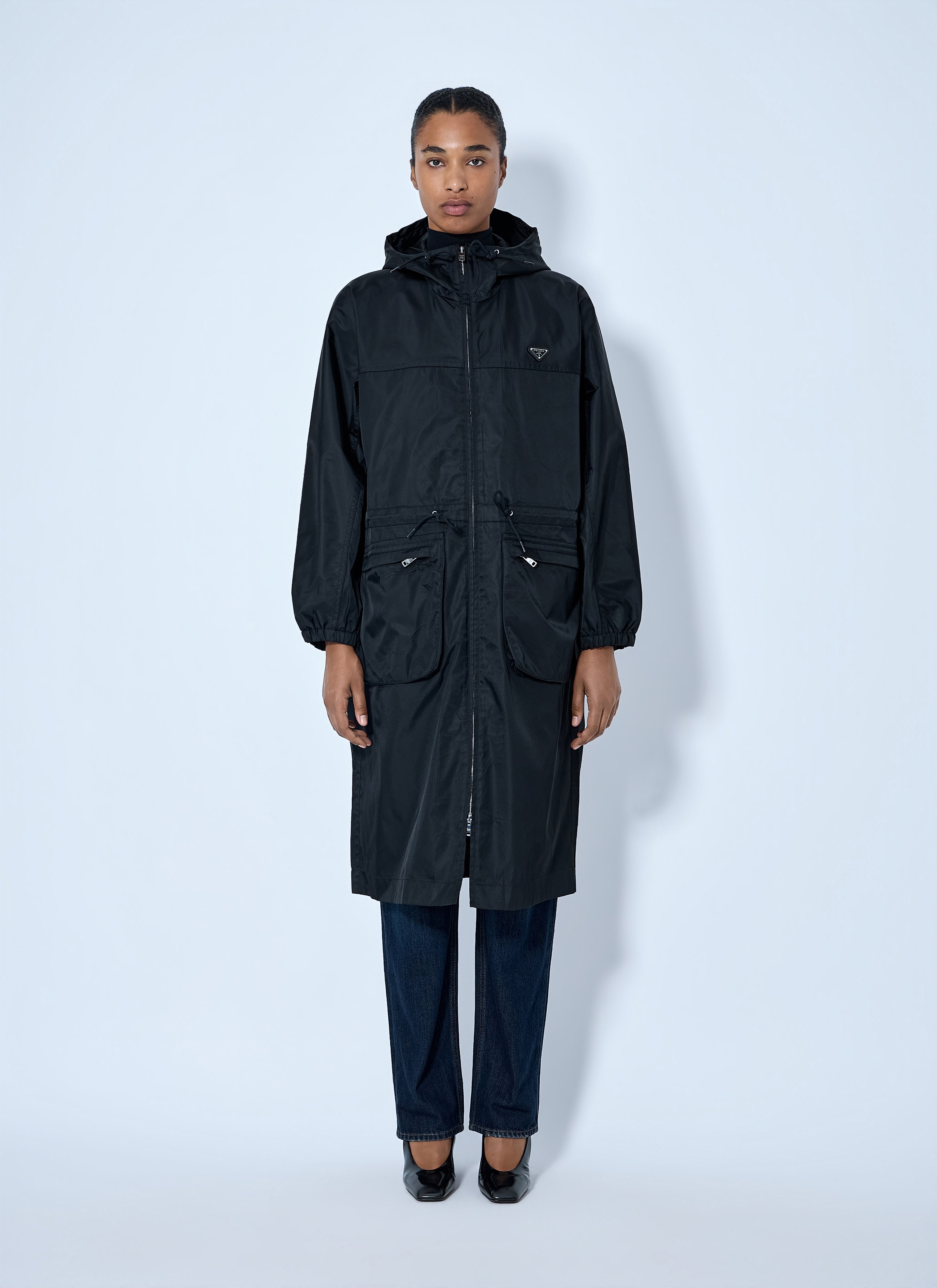 Prada Women Re-Nylon Drawstring Coat – Bluefly