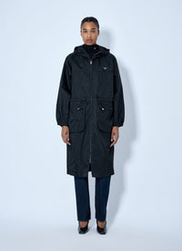 Prada Women Re-Nylon Drawstring Coat