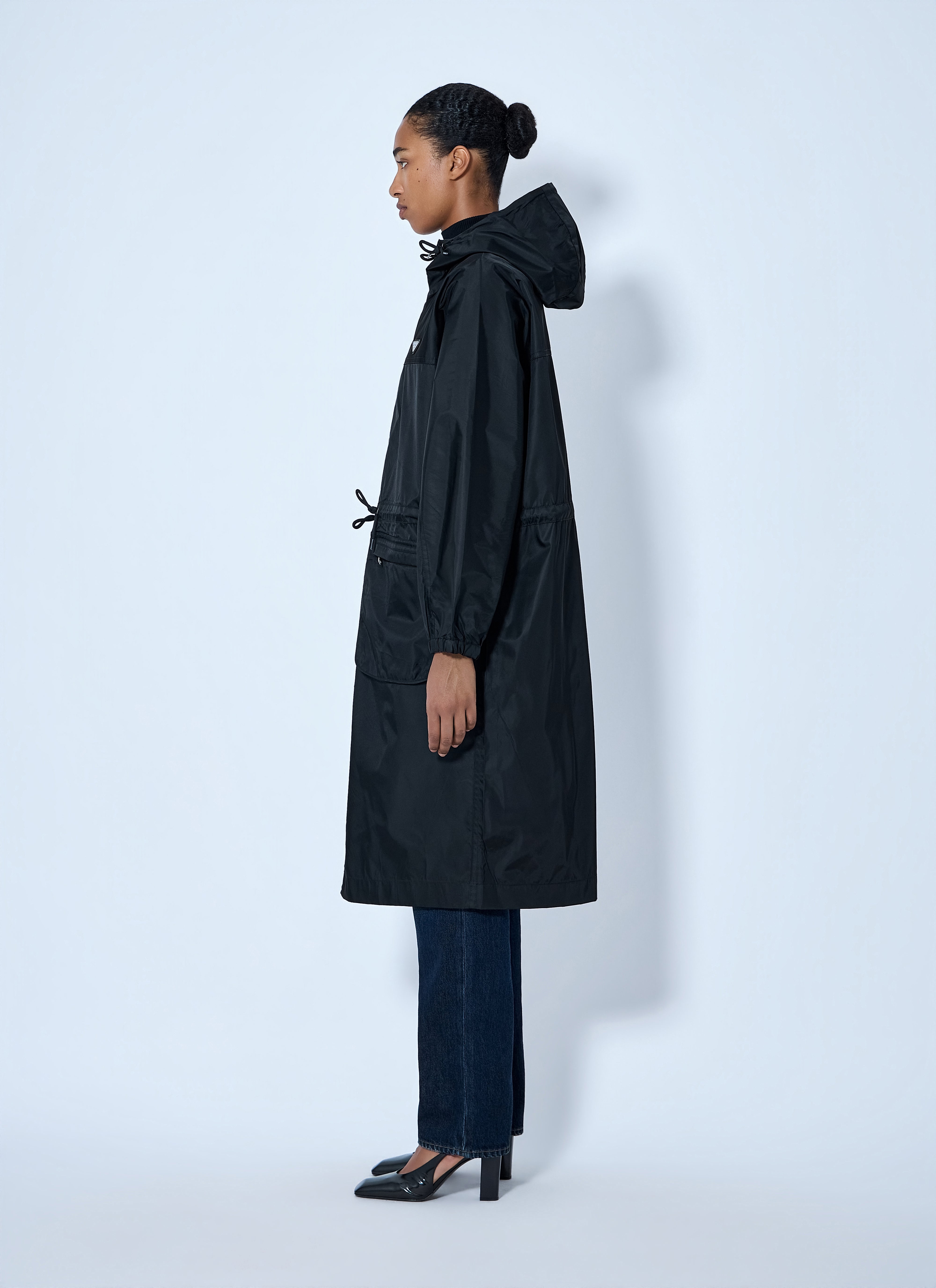 Prada Women Re-Nylon Drawstring Coat – Bluefly