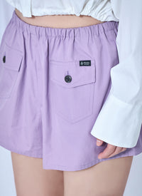 Prada Women Elasticated Waist Utility Shorts
