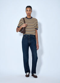 Prada Prada Women Straight-Leg Washed Denim Jeans