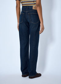 Prada Prada Women Straight-Leg Washed Denim Jeans