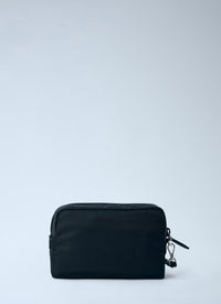 Prada Prada Women Compact Nylon Pouch With Logo Detail