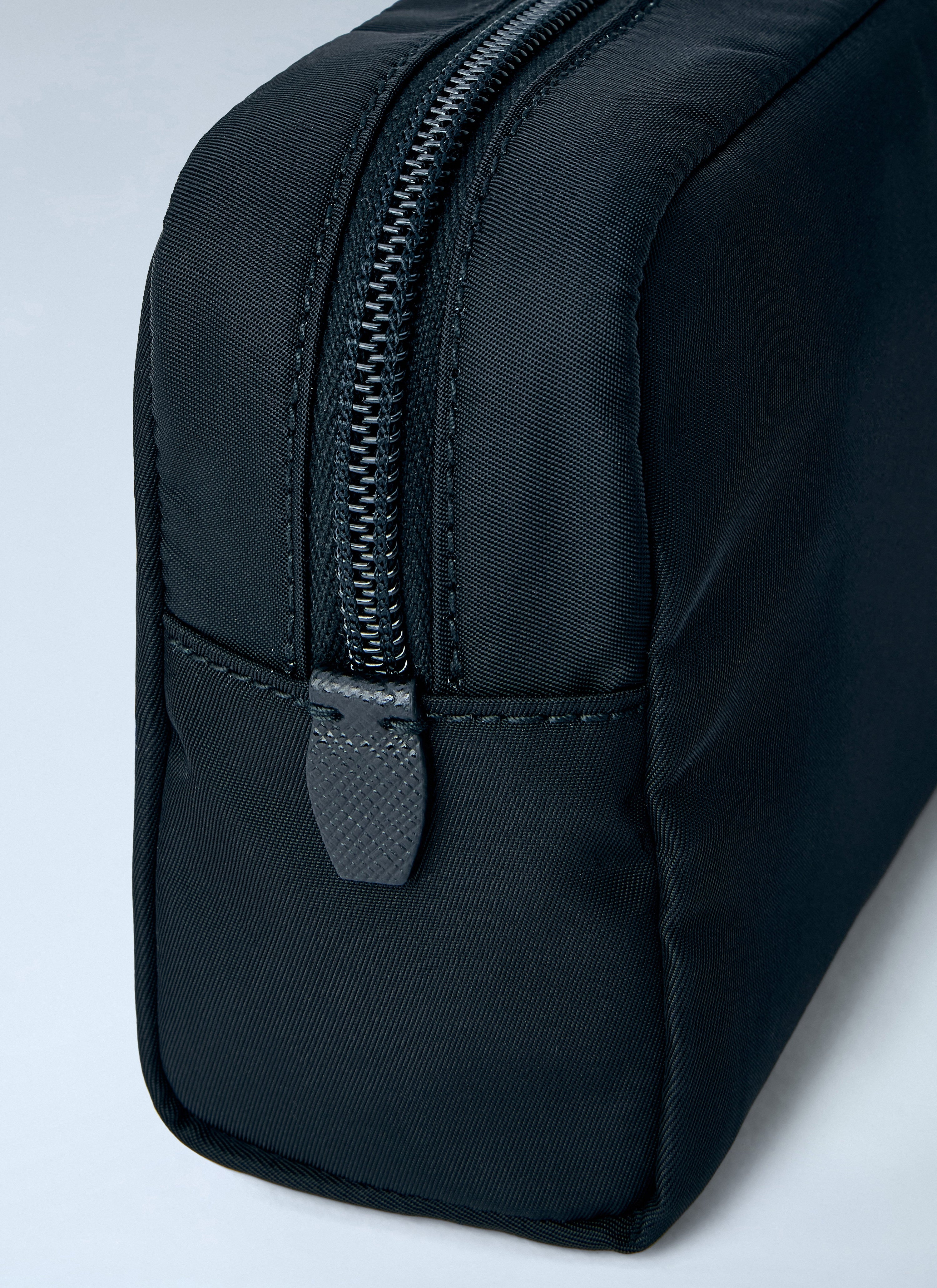 Prada Prada Women Compact Nylon Pouch With Logo Detail