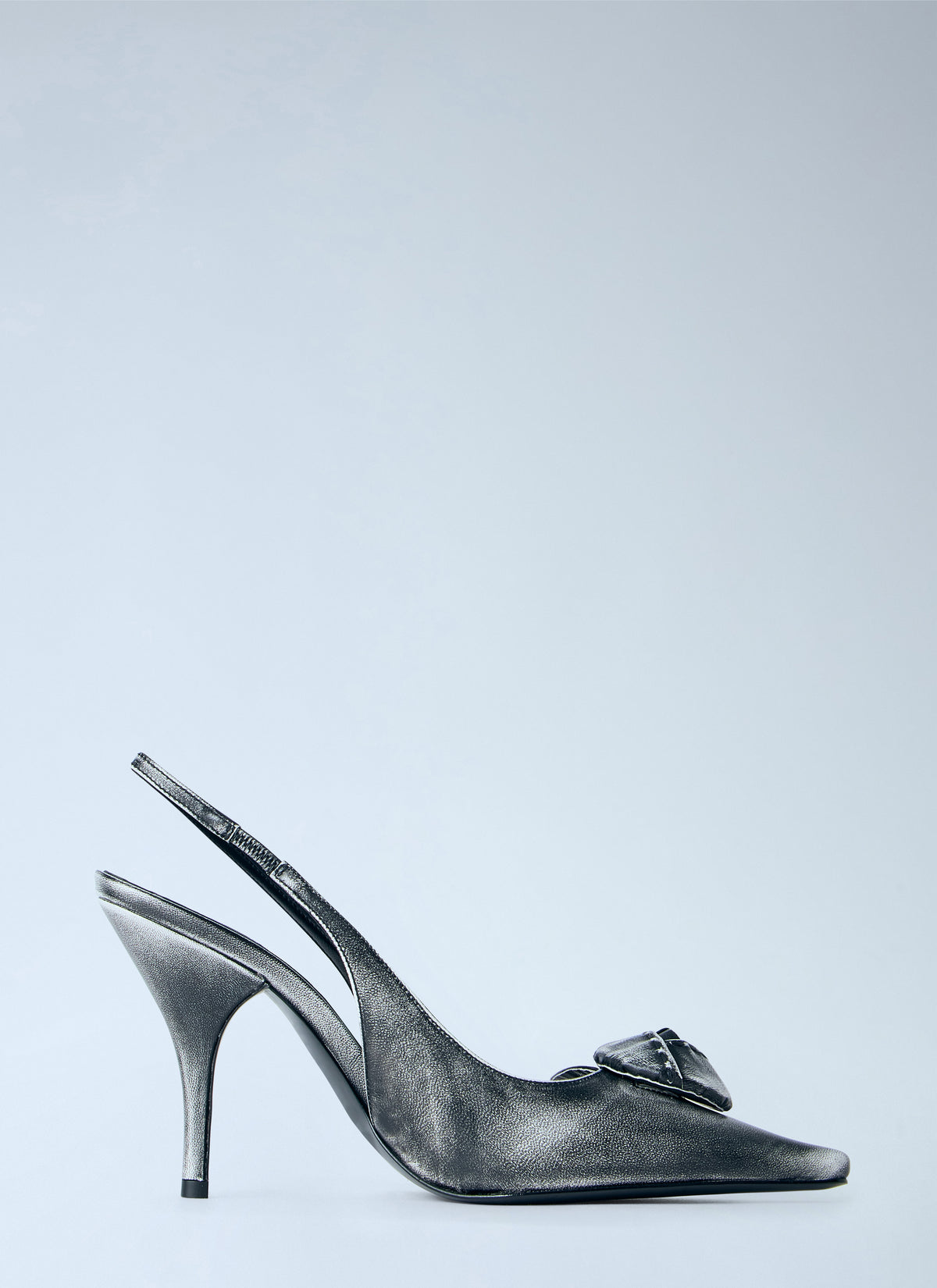 Prada Women Leather Slingback Pumps