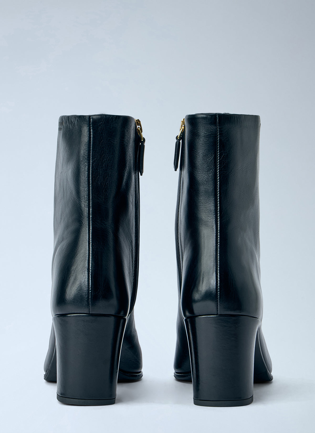 Prada Women Leather Booties