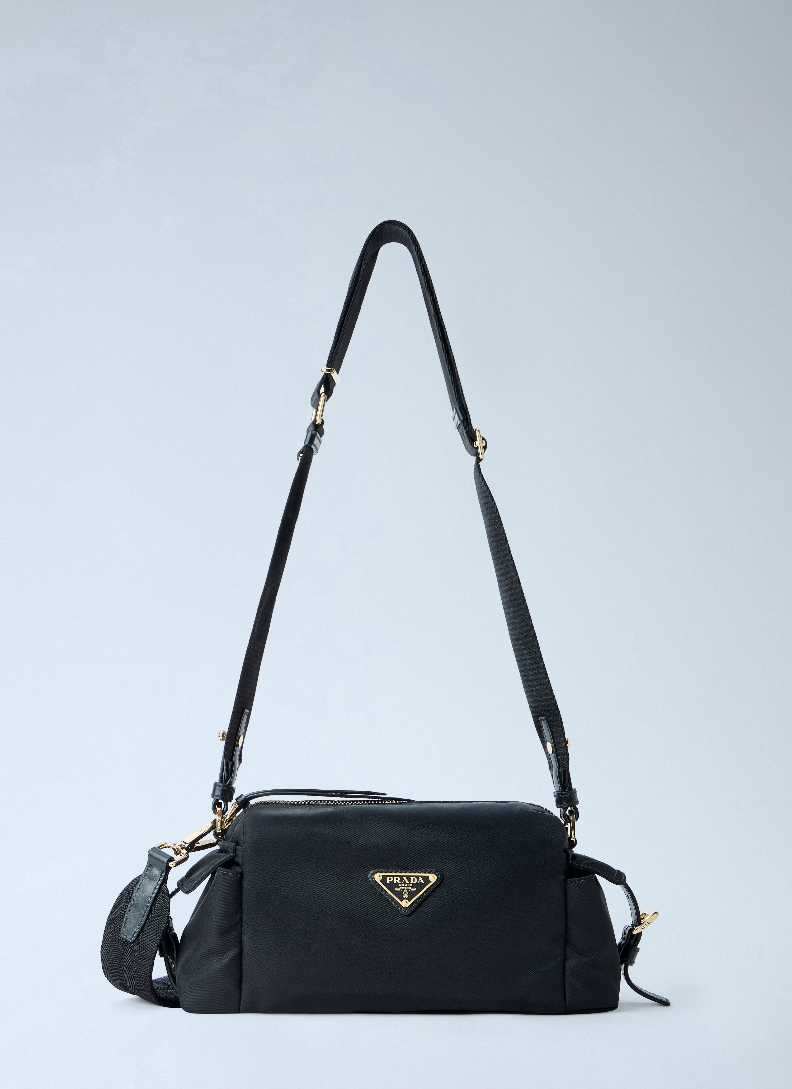 Prada Prada Women Explore Small Re-Nylon And Leather Shoulder Bag