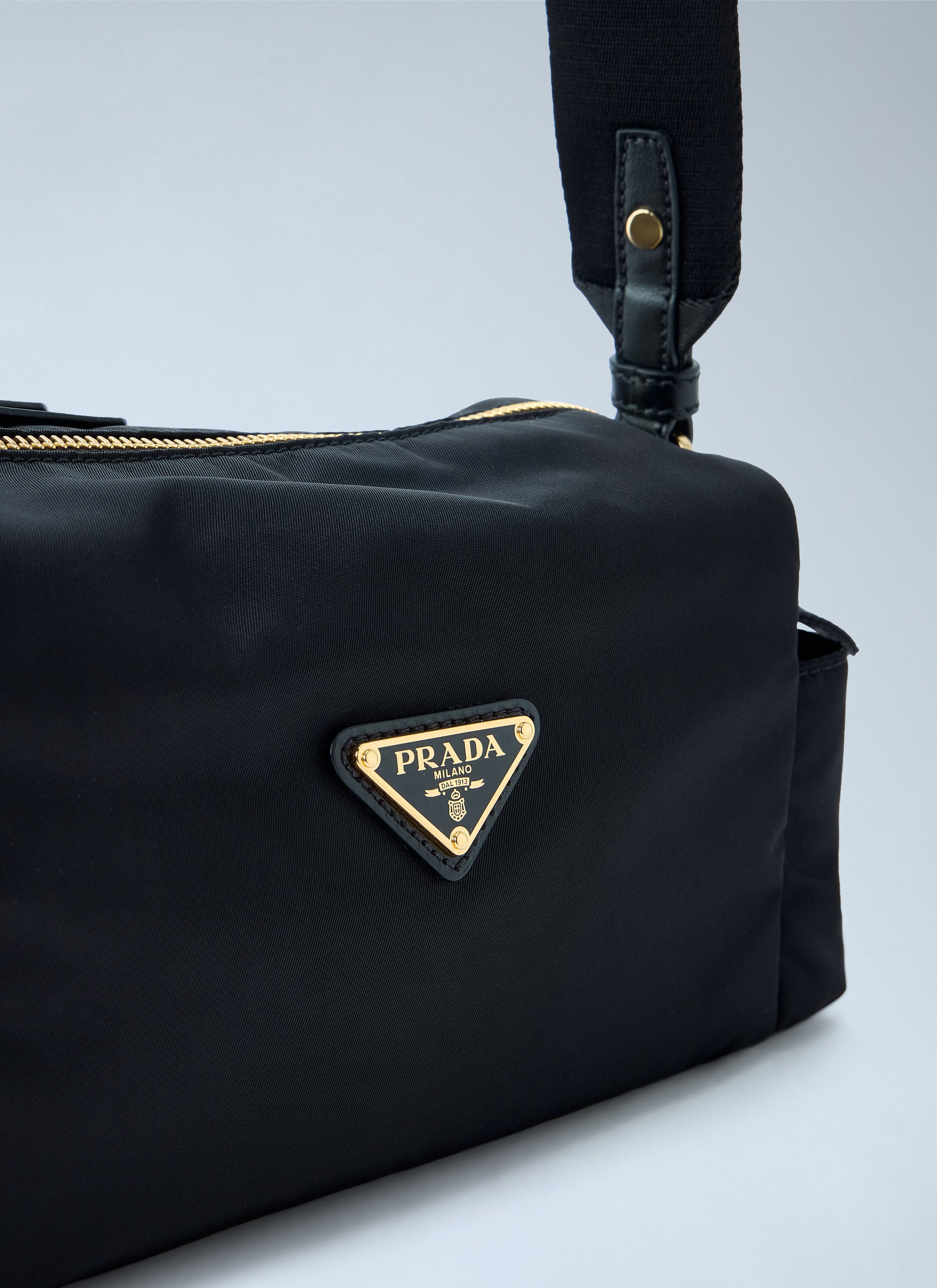 Prada Prada Women Explore Small Re-Nylon And Leather Shoulder Bag