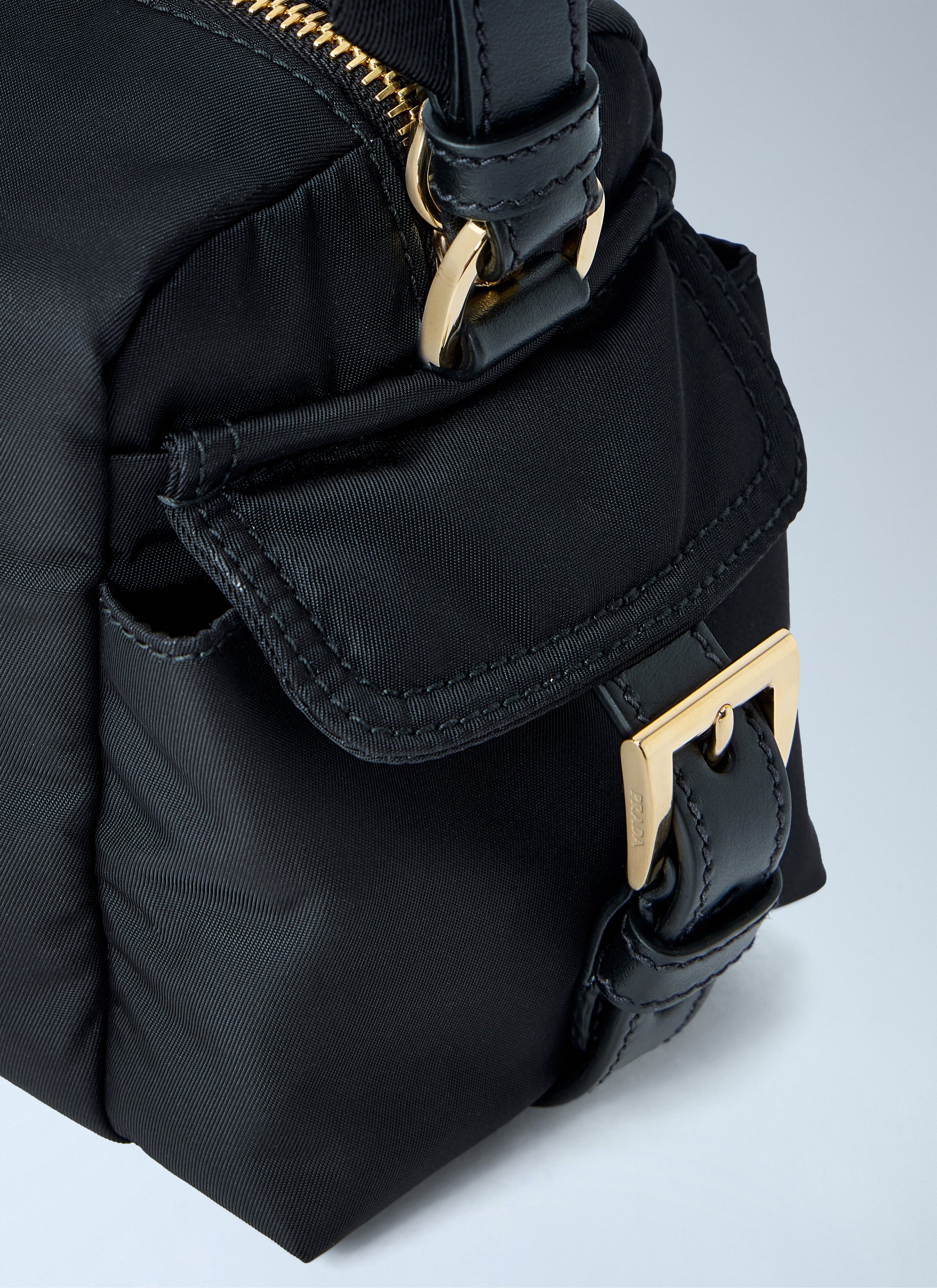 Prada Prada Women Explore Small Re-Nylon And Leather Shoulder Bag