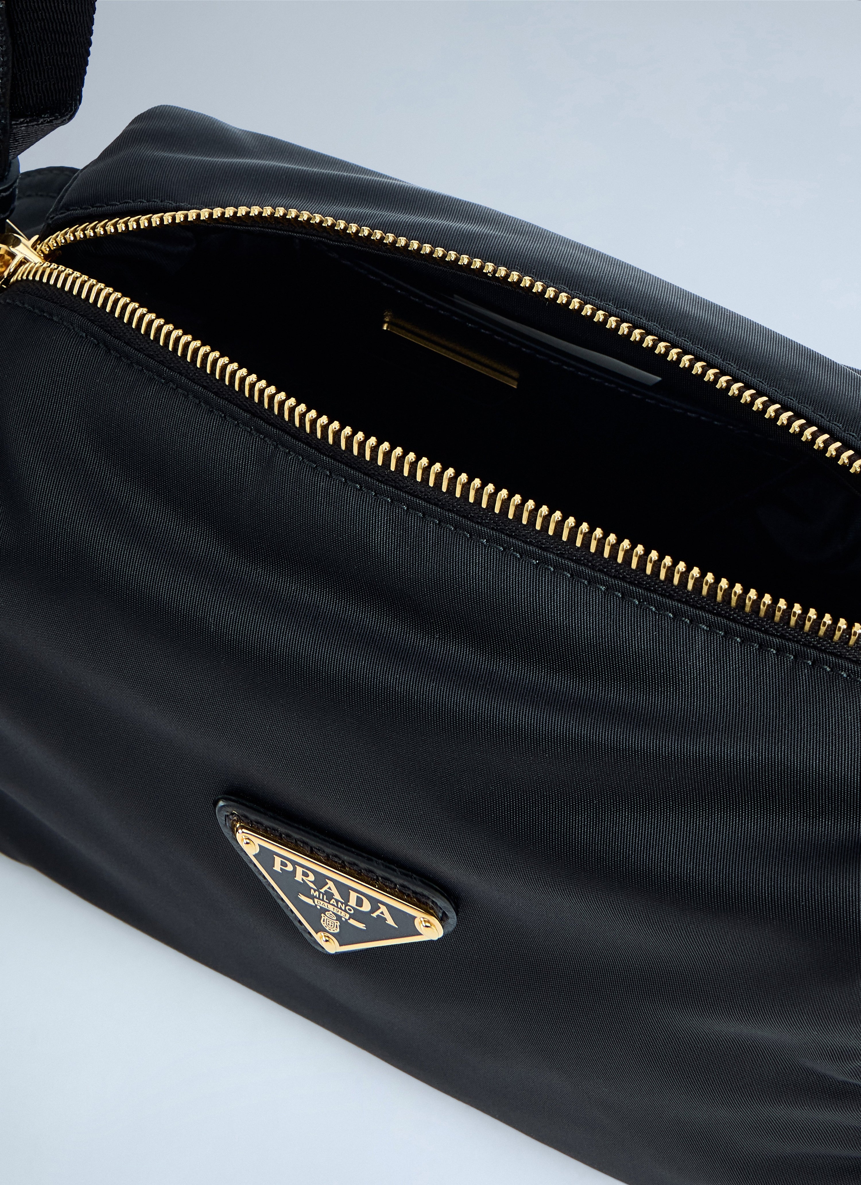 Prada Prada Women Explore Small Re-Nylon And Leather Shoulder Bag