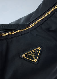 Prada Prada Women Explore Large Re-Nylon And Leather Shoulder Bag