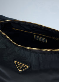 Prada Prada Women Explore Large Re-Nylon And Leather Shoulder Bag