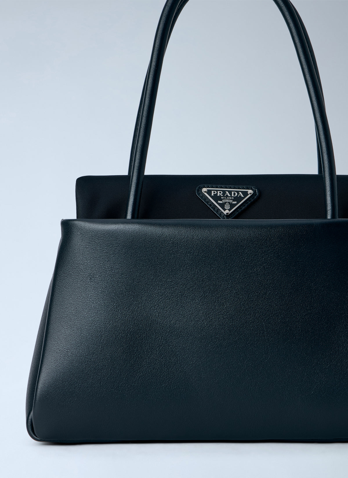 Prada Women Passage Small Handbag With Re-Nylon Flap