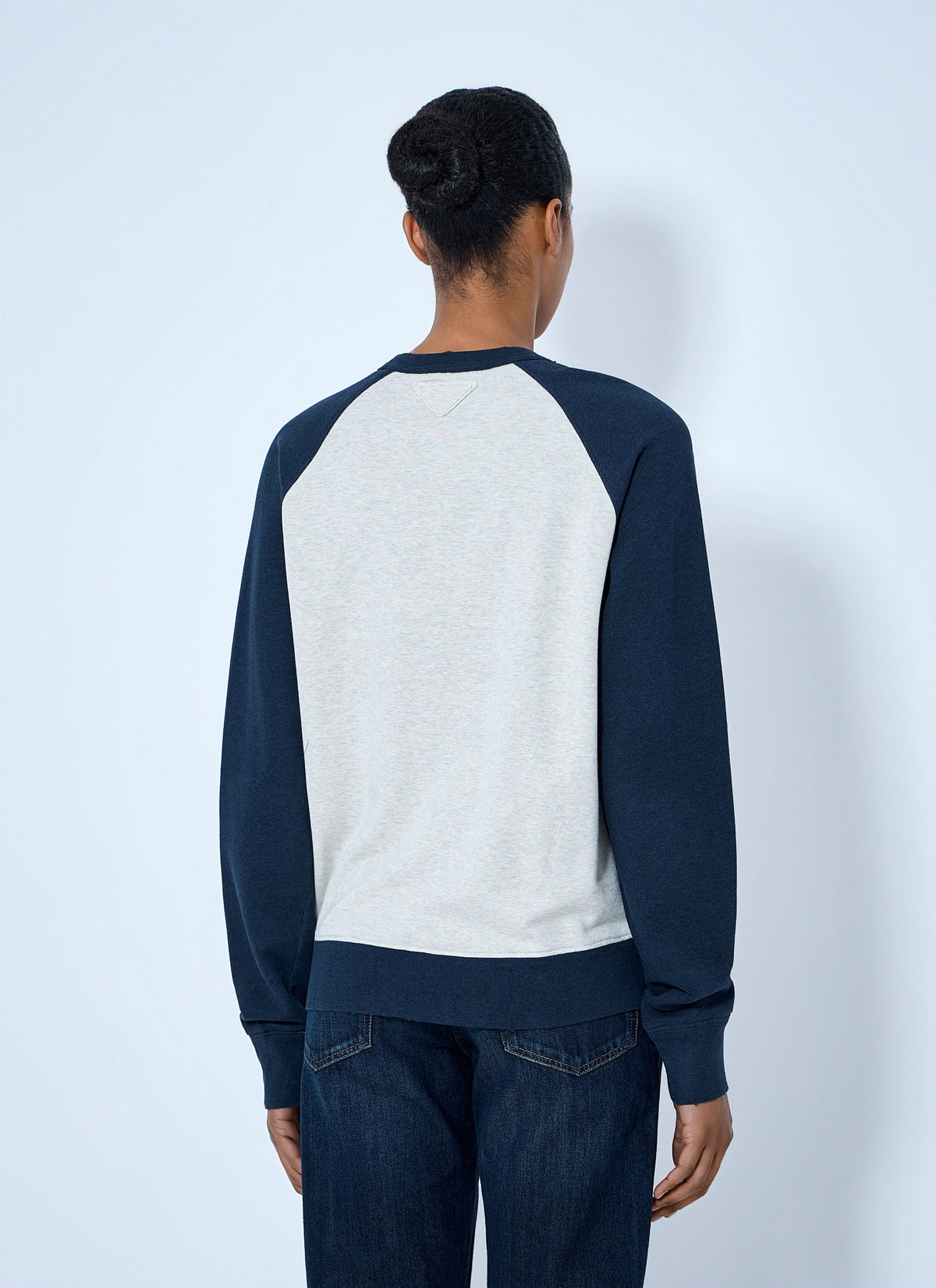 Prada Women Cotton Crew-Neck Sweatshirt