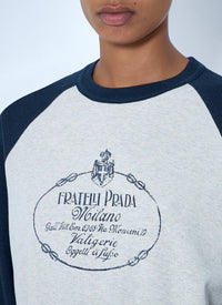 Prada Women Cotton Crew-Neck Sweatshirt