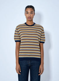 Prada Women Striped Knit T-Shirt