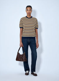 Prada Women Striped Knit T-Shirt