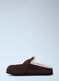 Prada Women Suede Mules