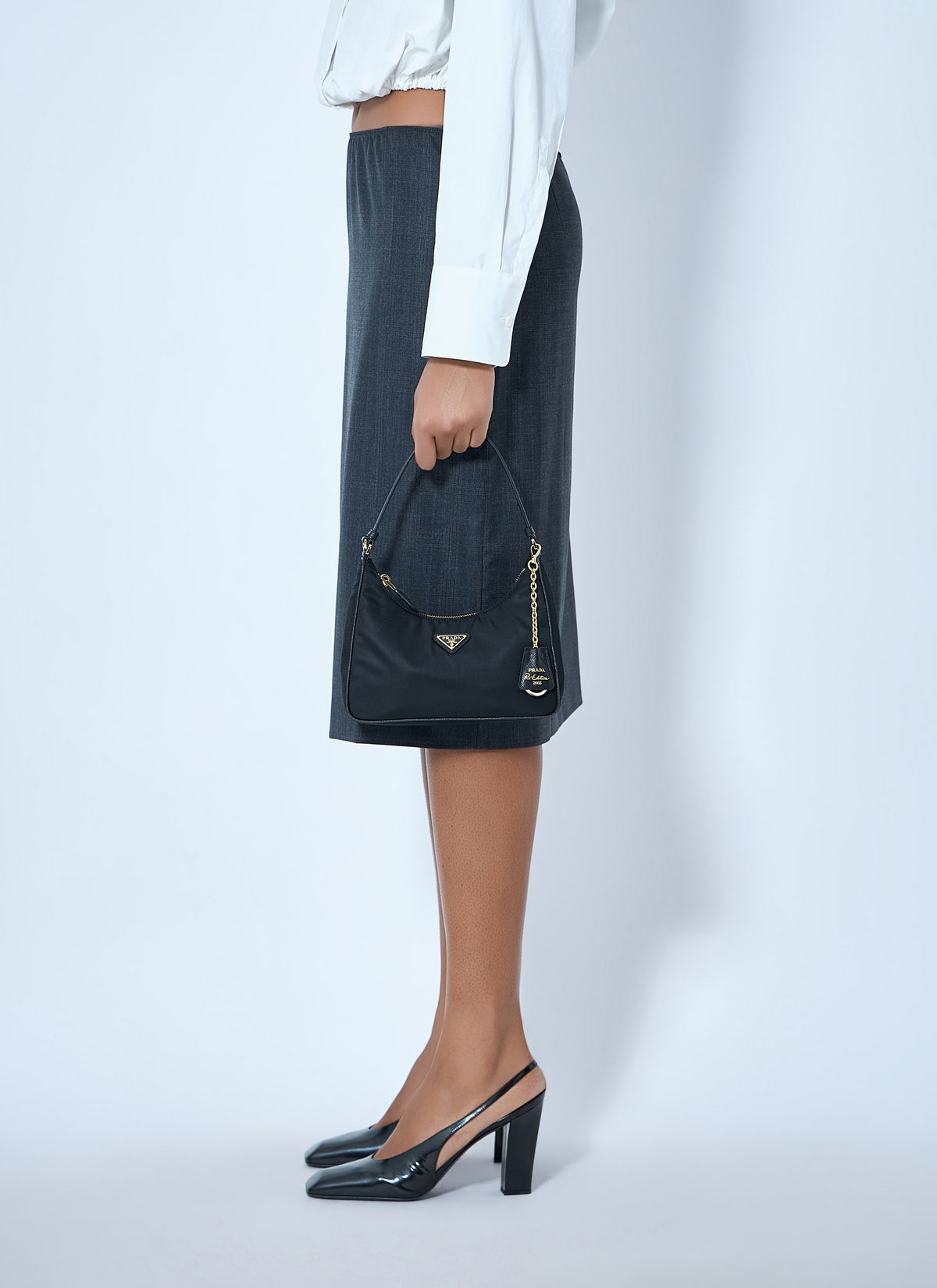 Prada Women Re-Edition 2005 Re-Nylon And Saffiano Mini Bag