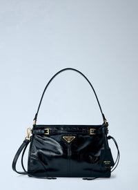 Prada Women Bonnie Small Leather Handbag