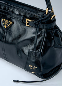 Prada Women Bonnie Small Leather Handbag
