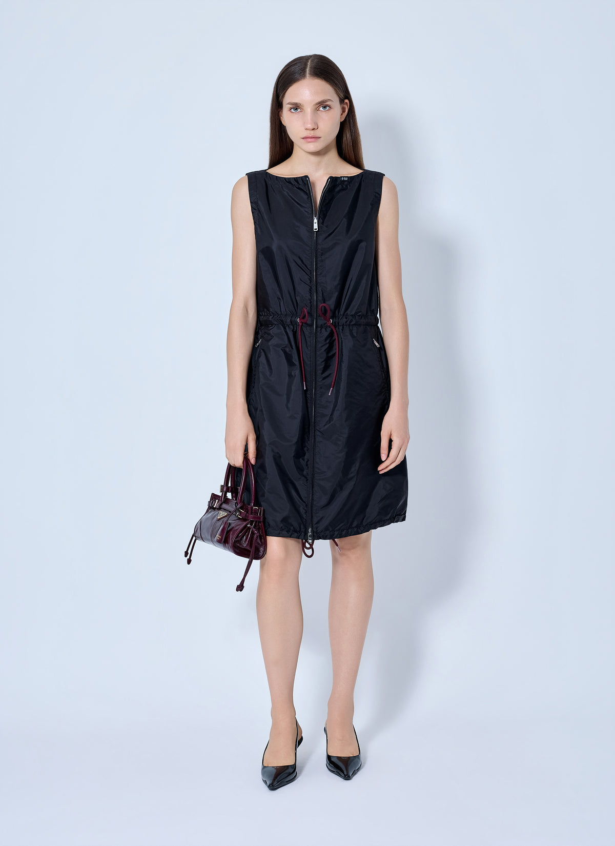 Prada Women Re-Nylon Mini Dress