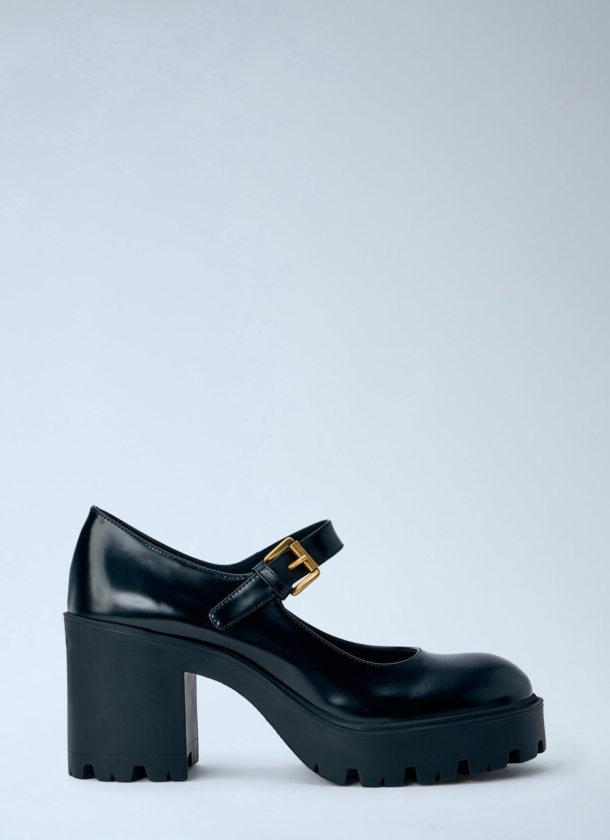 Prada Women Brushed Leather Pumps