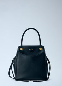 Prada Prada Women Carry Mini Leather Handbag