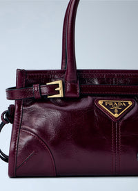 Prada Prada Women Mini Bonnie Leather Handbag